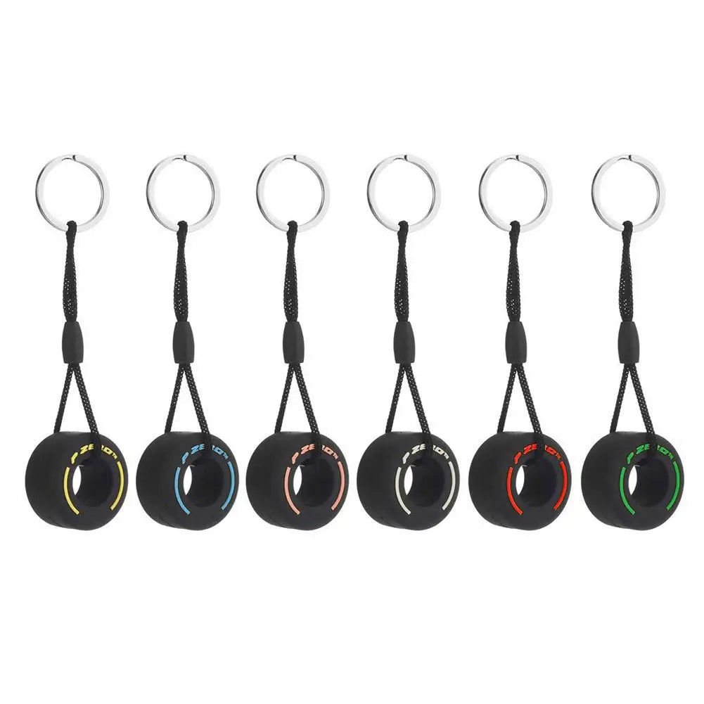 f1 tire keychain