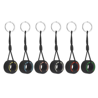 f1 tire keychain