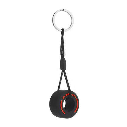 f1 tire keychain