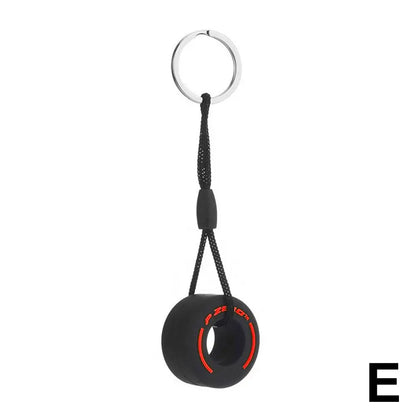 f1 tire keychain